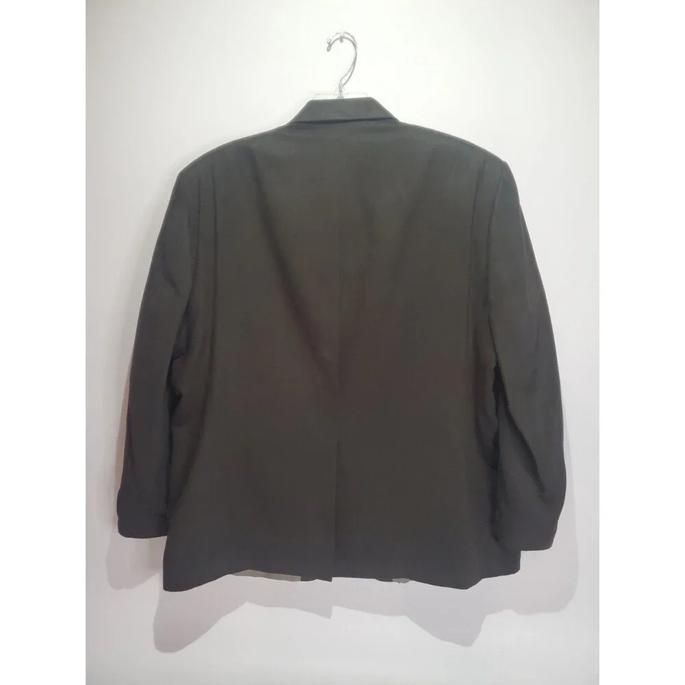 Chaps By Ralph Lauren Men's Suit Jacket Blazer 2 Button, Brown, 48R